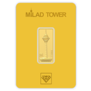 شمش طلای 24 عیار برج میلاد 1 گرم