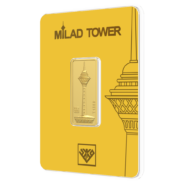 شمش طلا 24 عیار برج میلاد 1 گرم