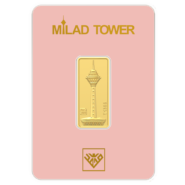 شمش طلای 24 عیار برج میلاد 0.500 گرم