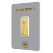 شمش طلای 24 عیار برج میلاد 0.700 گرم